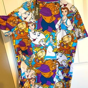 Beauty and the Beast Women’s Tshirt. Medium. NWT.